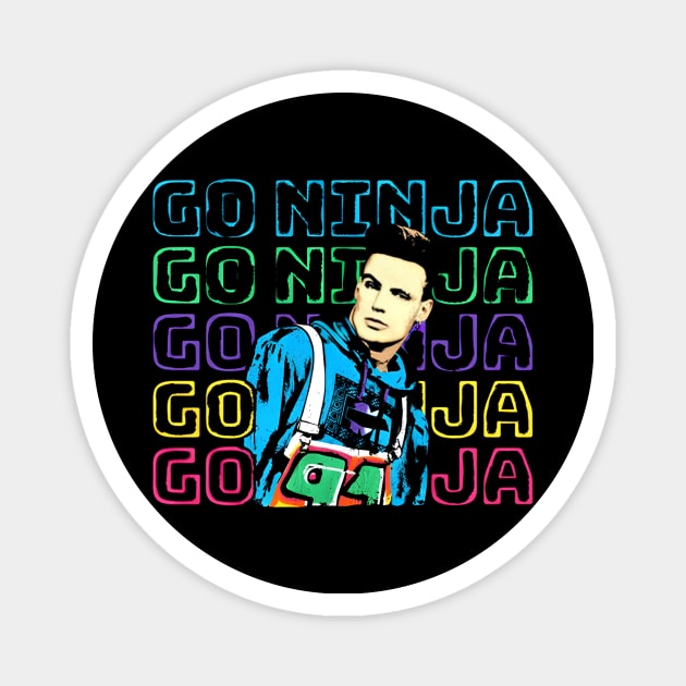 Vanilla Ice Go Ninja Repeat Magnet by fancyjan